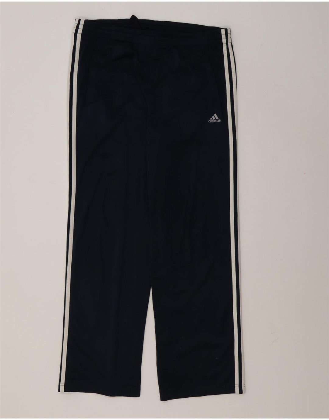 Calça de treino masculina Adidas Clima 365 poliéster azul marinho médio