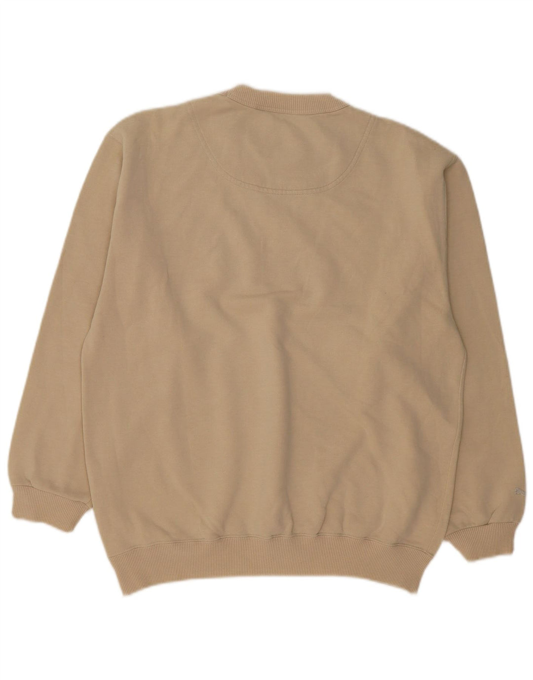 PUMA Mens Graphic Moletom Jumper Pequeno Bege