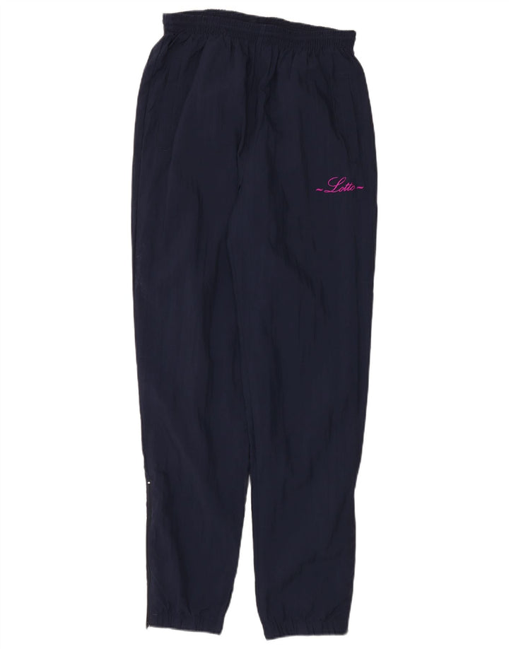 Calça de treino masculina Lotto Joggers médio azul marinho nylon