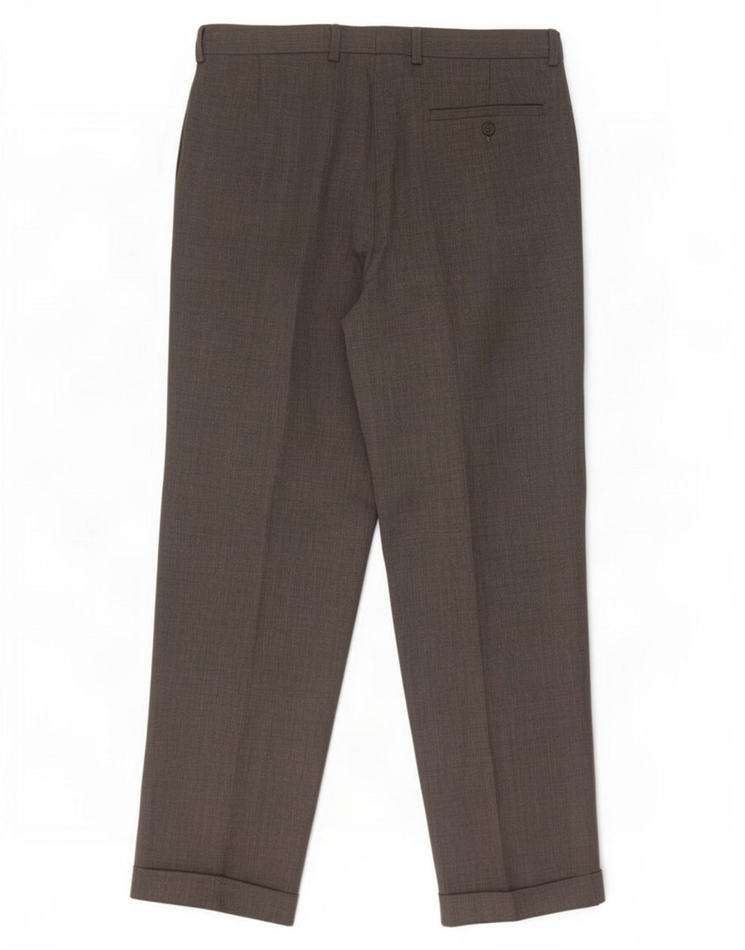 Calça masculina Marks & Spencer Pegged Suit W34 L31 cinza poliéster
