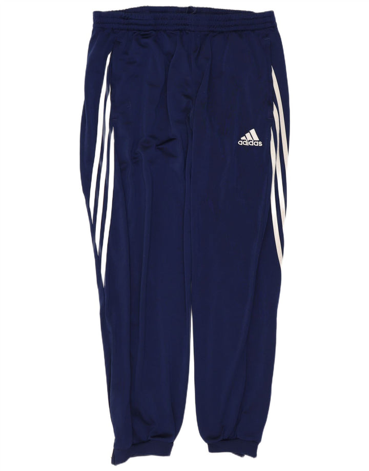 ADIDAS Mens Full Tracksuit XL Azul Marinho Colourblock Poliéster