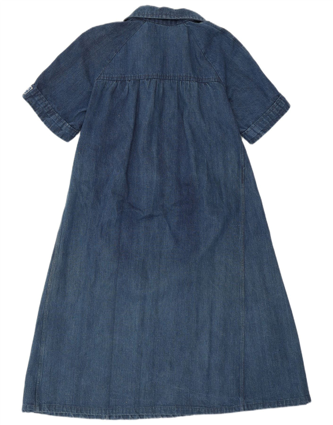 Vestido jeans feminino VINTAGE UK 12 azul médio