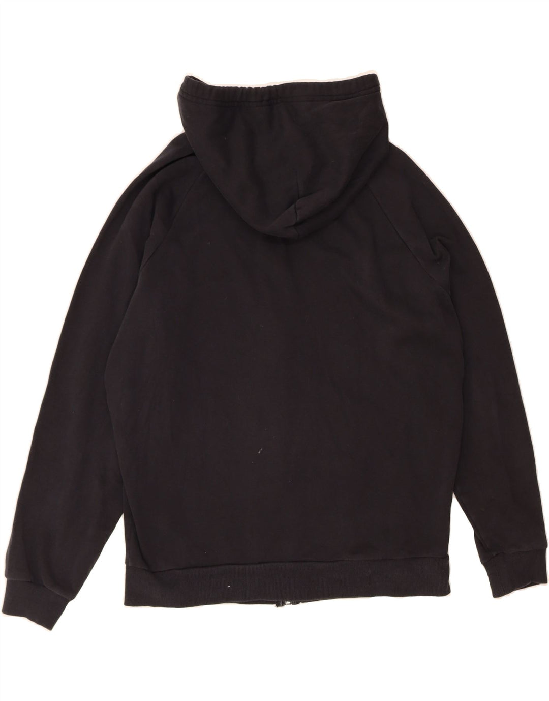 UNDER ARMOUR Mens Cold Gear Zip Hoodie Sweater Medium Navy Blue Cotton Vintage Under Armour and Second-Hand Under Armour from Messina Hembry 