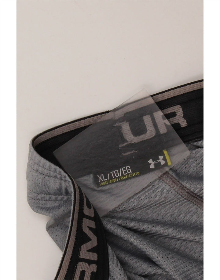 Shorts esportivos masculinos UNDER ARMOUR XL cinza