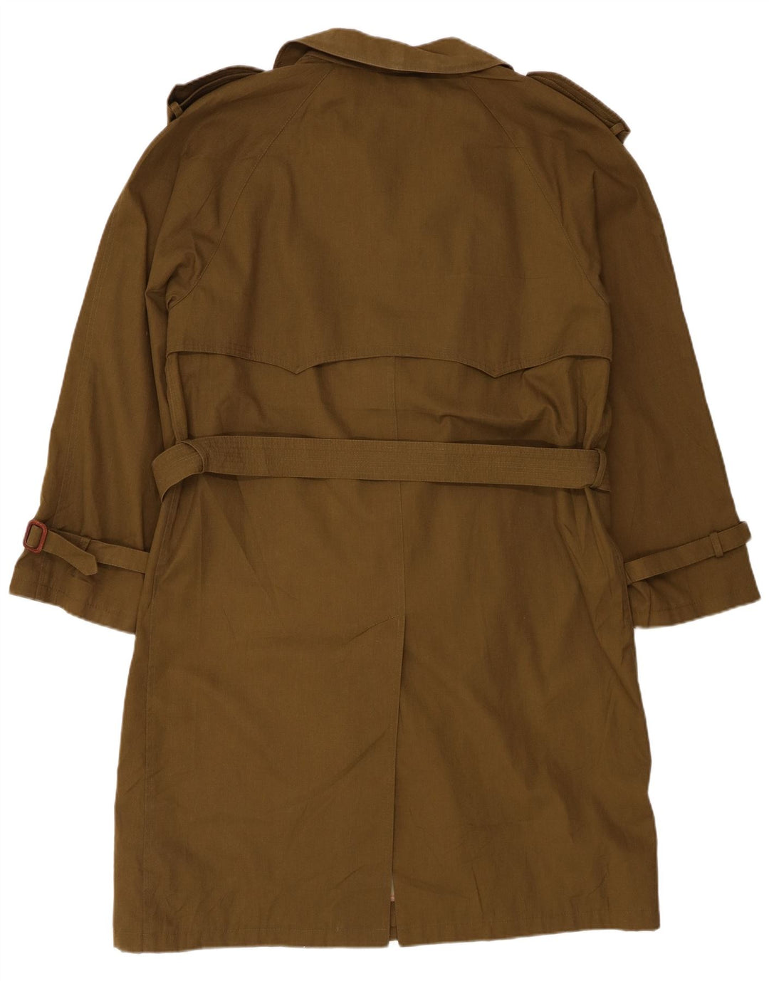 CERRUTI 1881 Mens Trench Coat Solto Fit IT 46 Pequeno Cáqui