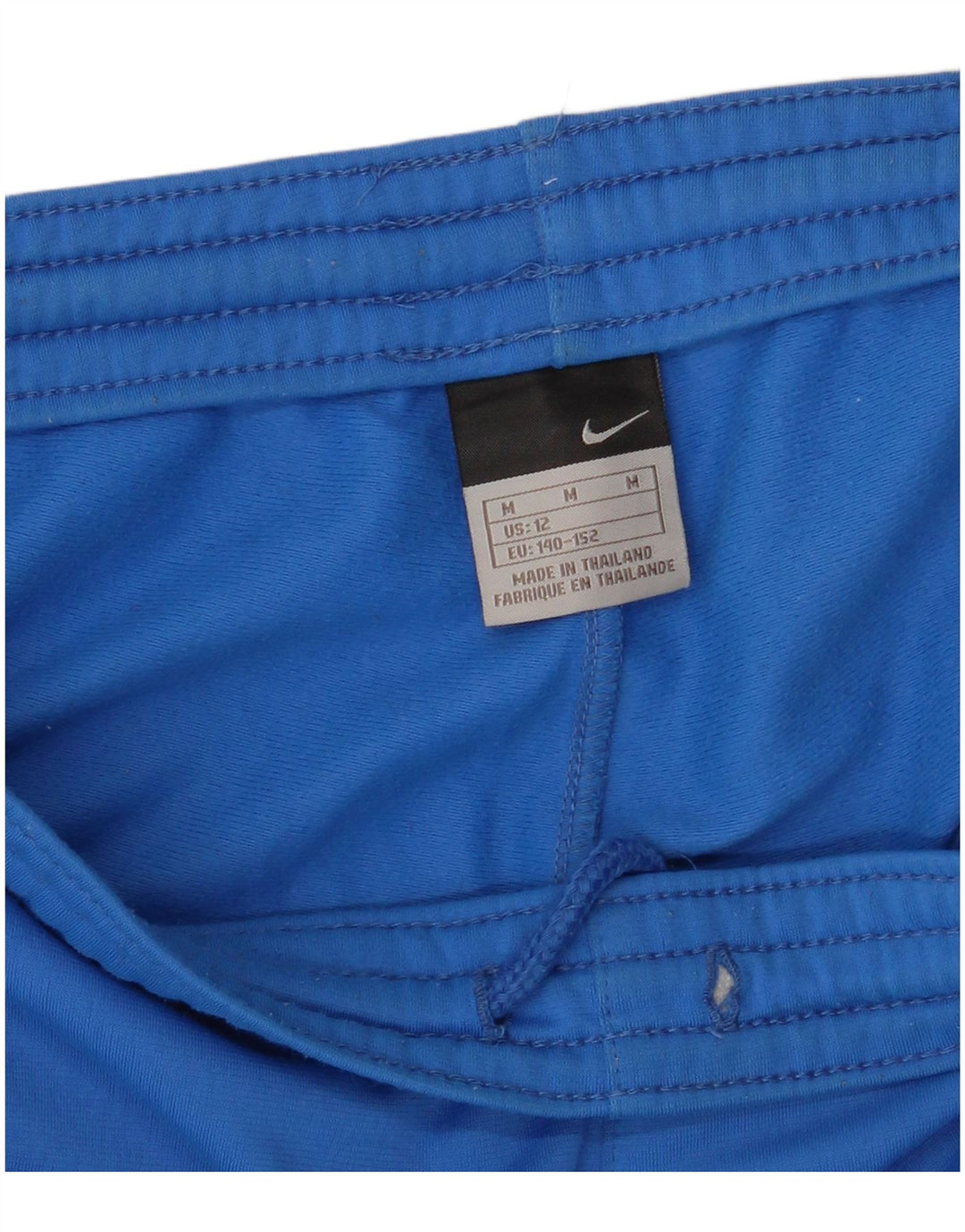 Calça de treino gráfica NIKE para meninos 10-11 anos médio azul colorblock