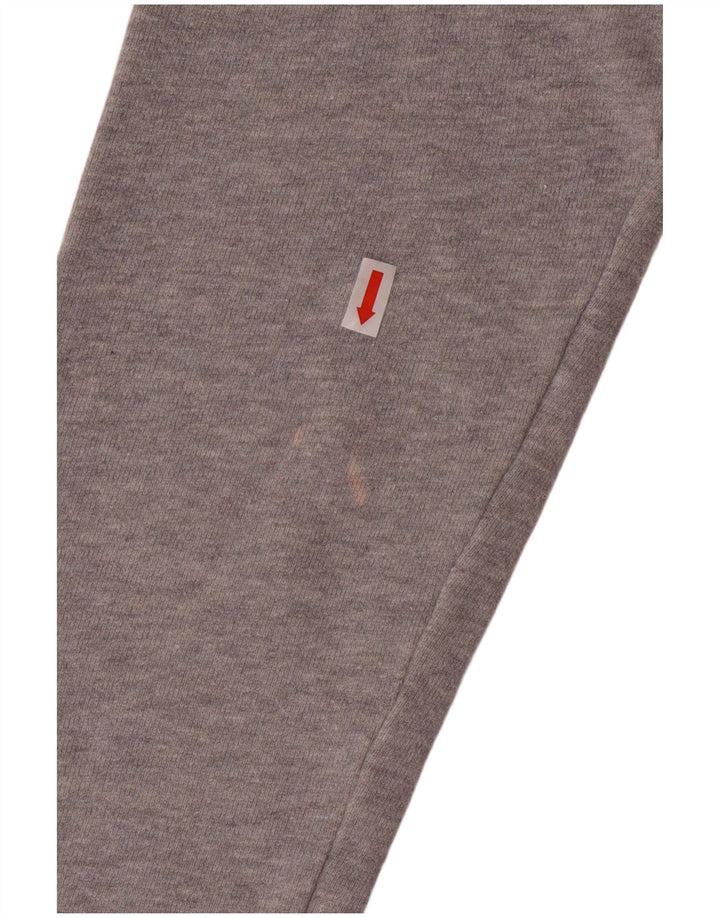 ADIDAS Mens Graphic Sweatshirt Jumper Pequeno Algodão Cinza