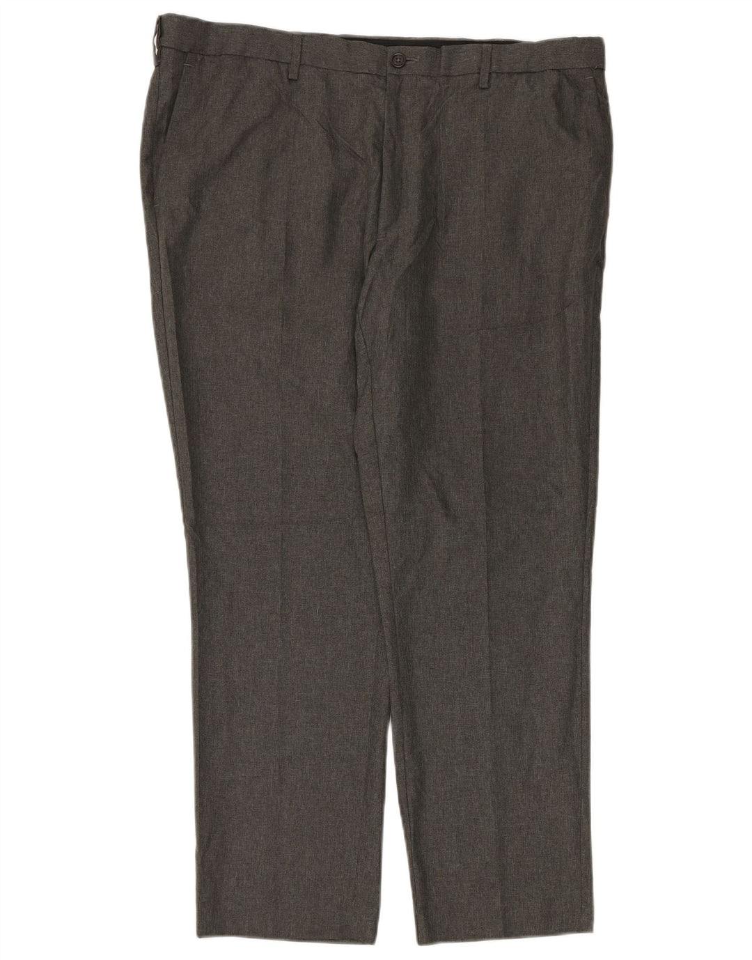 Calça Chino Masculina Slim Fit MARKS & SPENCER W40 L29 Poliéster Cinza