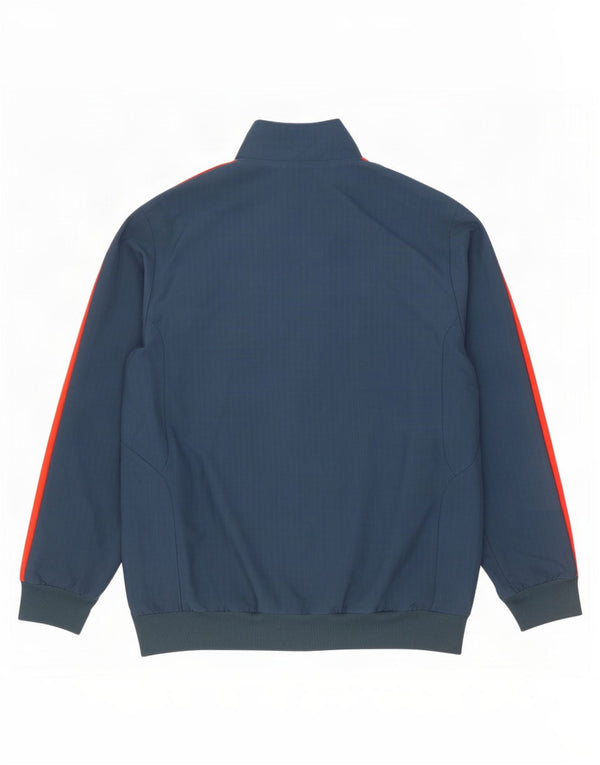 Adidas Mens Munster Rugby Tracksuit Top Jacket Reino Unido 42/44 Grande Azul
