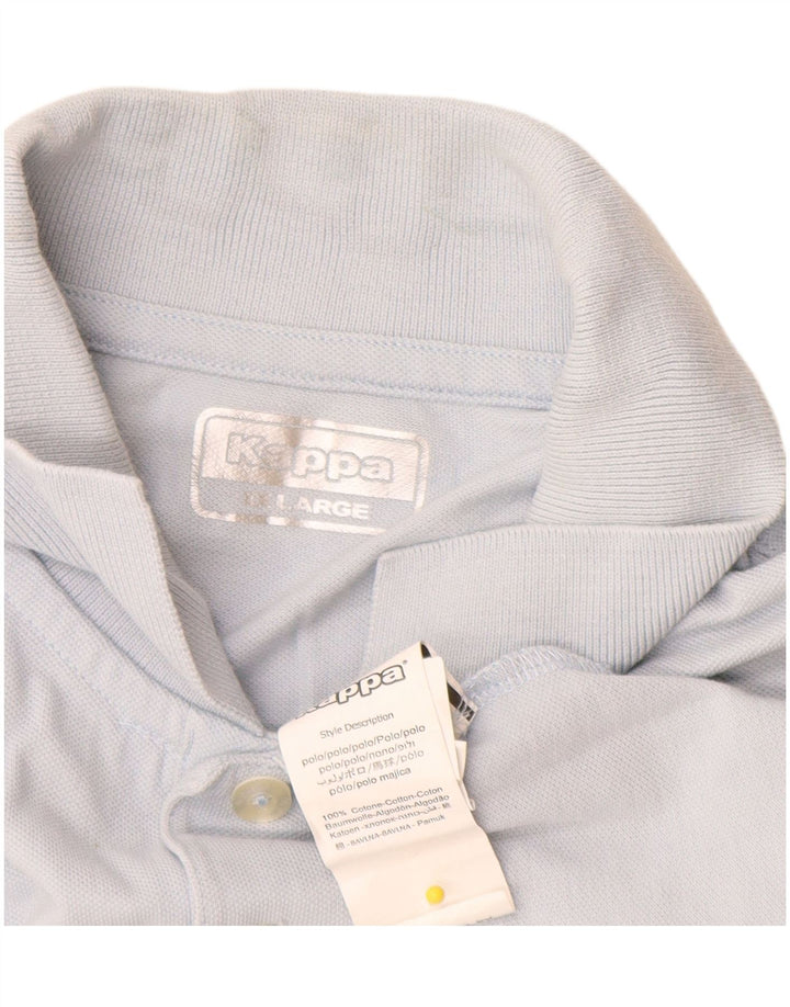 Camisa polo masculina Kappa 2XL algodão azul
