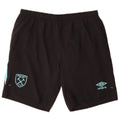 Umbro Mens Sport Shorts Médio Poliéster Preto