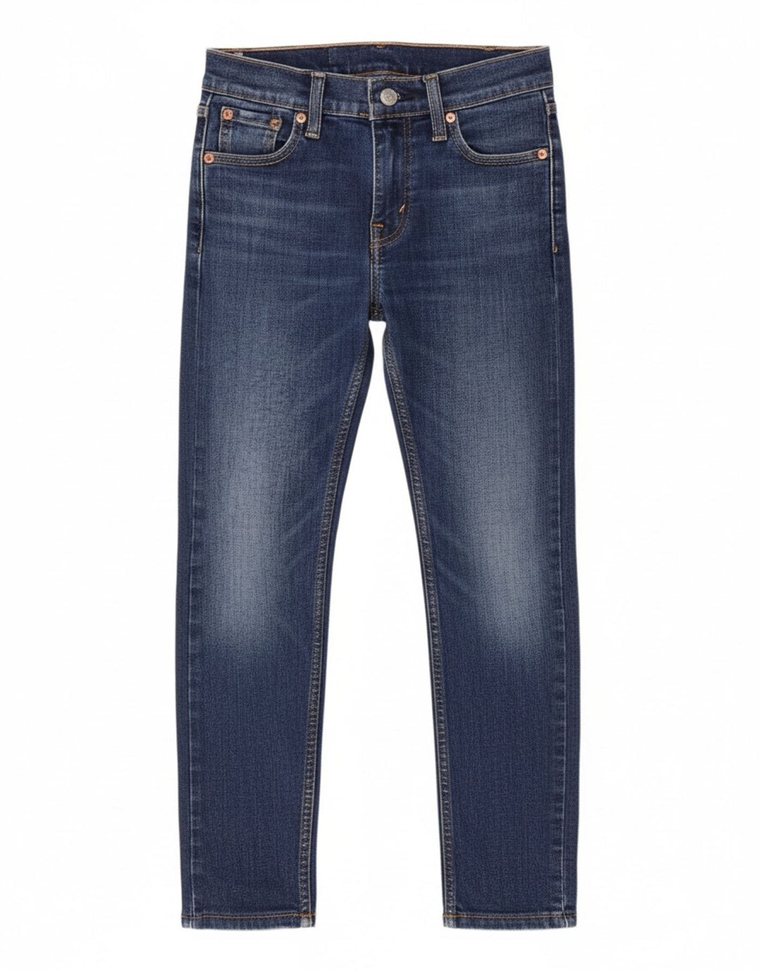 Jeans slim feminino LEVI'S W27 L25 algodão azul