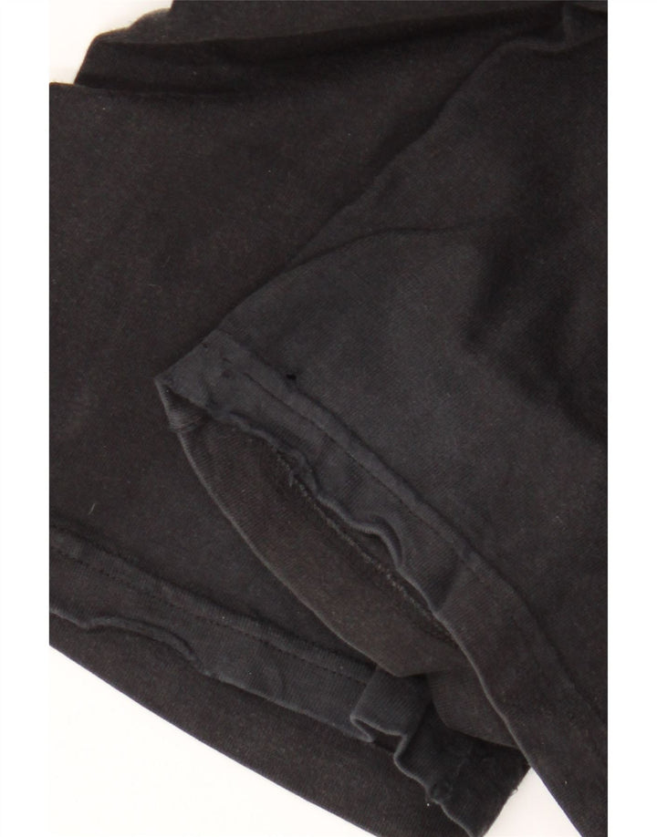 Calça de treino masculina Champion de algodão preto médio