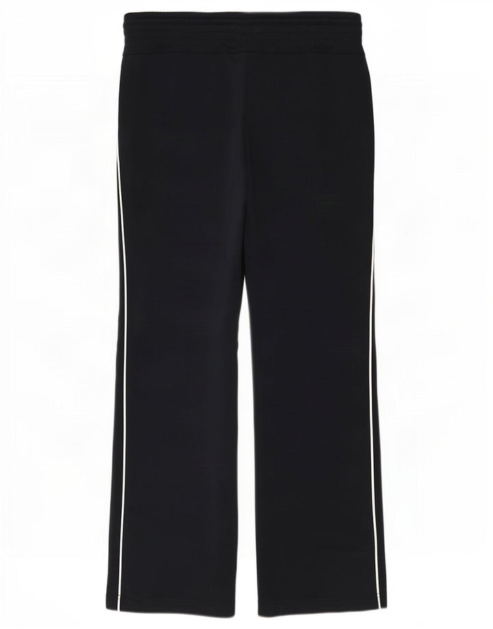 Calça de treino feminina Nike UK 8/10 pequena azul marinho poliéster