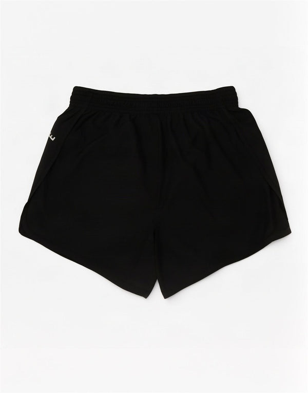 Shorts esportivos gráficos femininos Nike Dri Fit UK 8 pequenos pretos