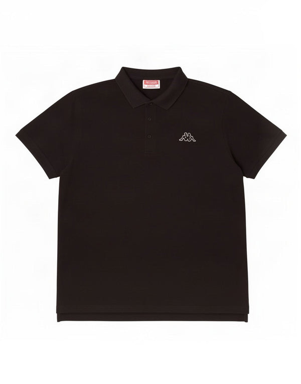 Camisa polo masculina Kappa 2XL algodão preto