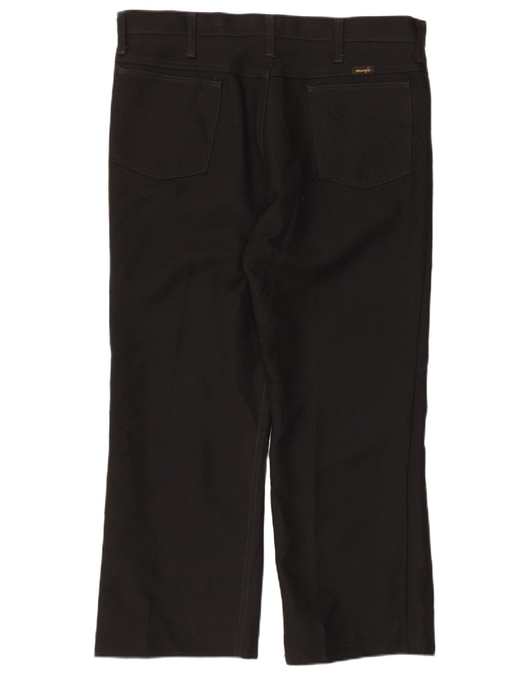 Calça casual reta masculina WRANGLER W36 L26 poliéster preto