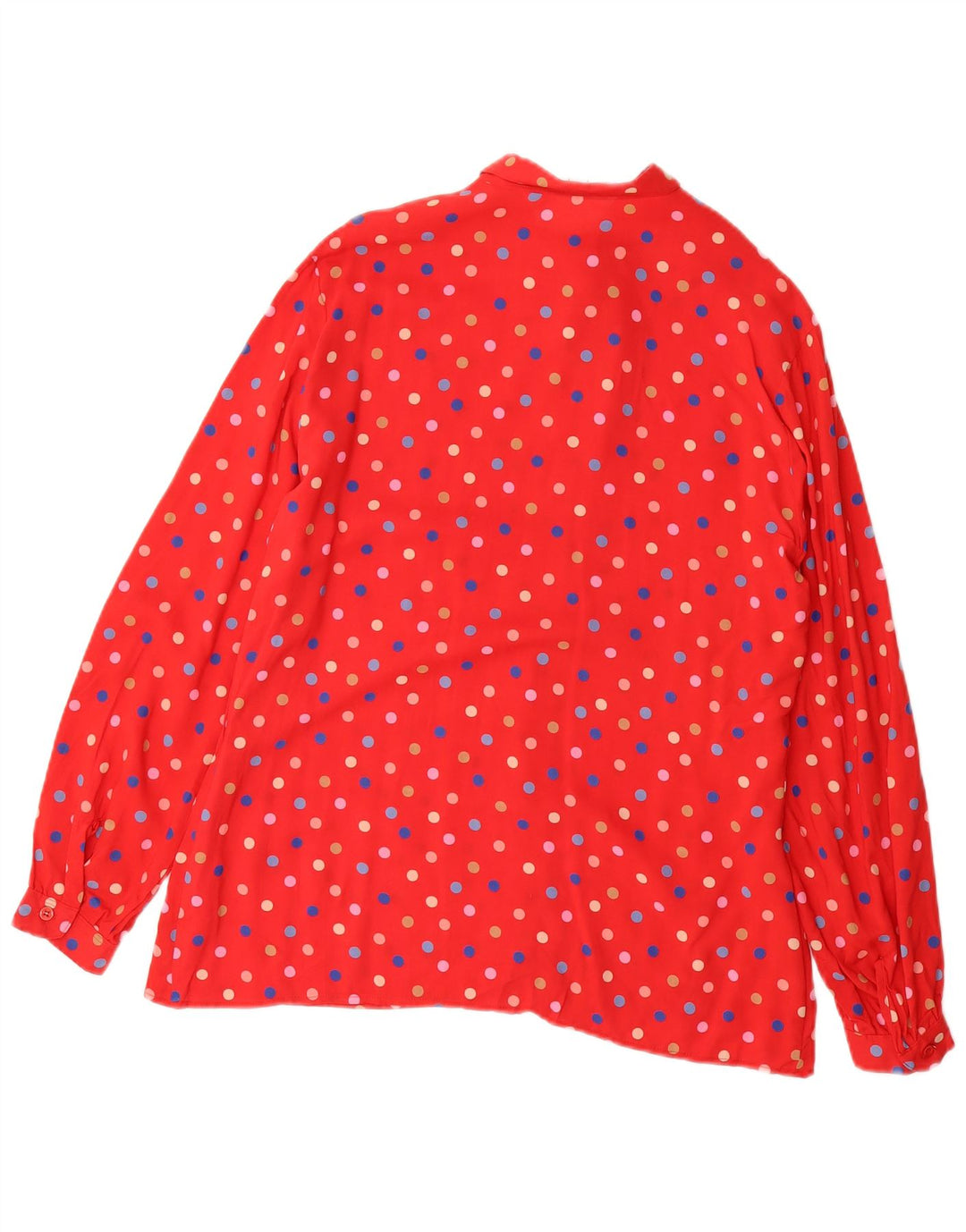 Blusa feminina EINHORN IT 44 média vermelha bolinhas viscose