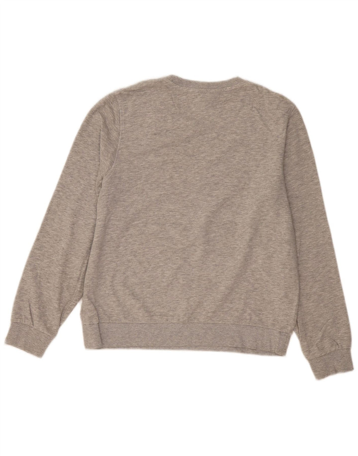 Suéter feminino Marks & Spencer Reino Unido 12 algodão cinza médio