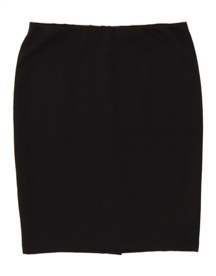 MOSSIMO Womens Pencil Skirt XL W36  Black Polyester Vintage Mossimo and Second-Hand Mossimo from Messina Hembry 