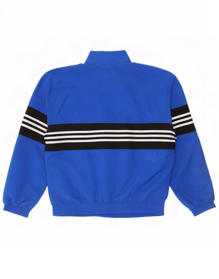 Adidas Mens Tracksuit Top Jacket UK 36/38 Pequeno Azul