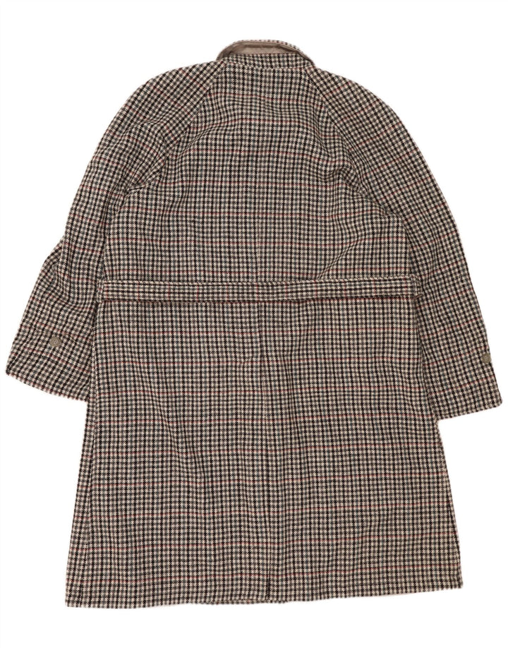 Casaco impermeável reversível masculino Hamilton IT 56 3XL poliéster xadrez cinza