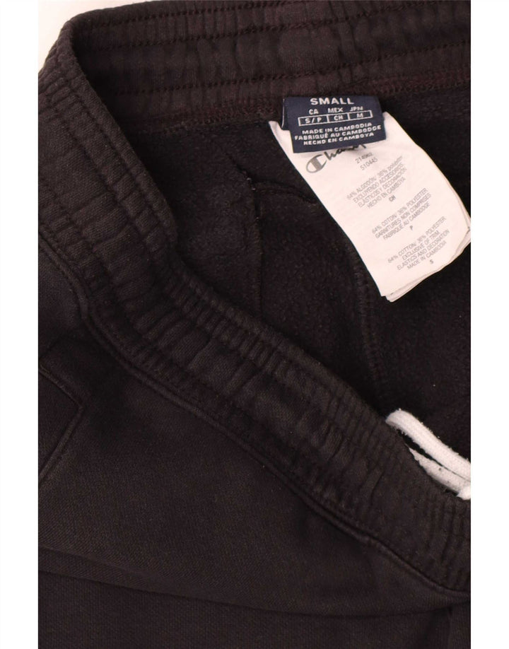Calça de treino masculina Champion Joggers pequeno algodão preto