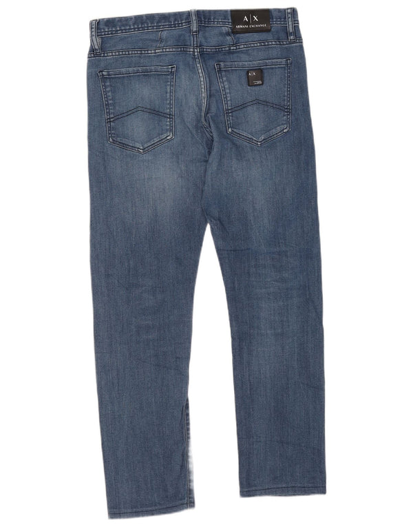 ARMANI EXCHANGE Jeans Slim Masculino W31 L28 Algodão Azul
