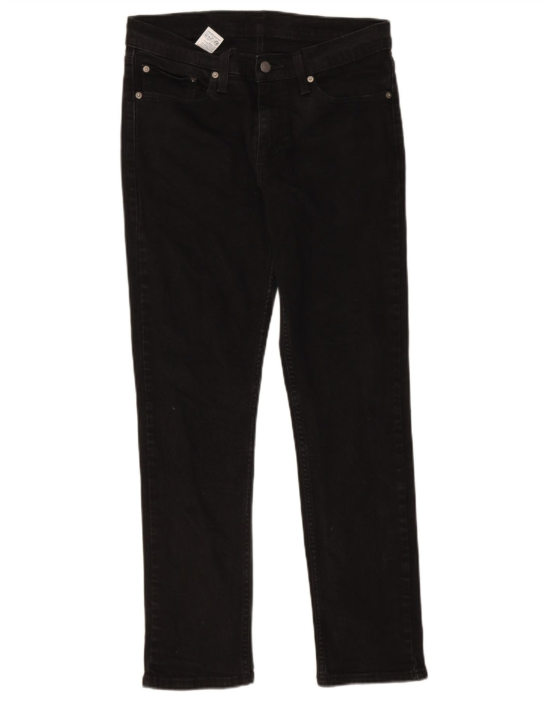 LEVI'S Jeans Slim Masculino W32 L32 Algodão Preto