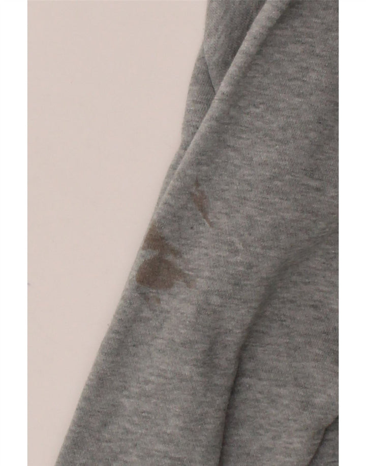 NIKE Womens Sweatshirt Jumper UK 16 Grande Cinza Algodão