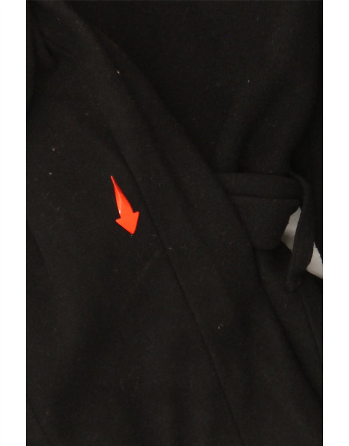 Trench coat feminino TED BAKER tamanho 2 pequeno de lã preta