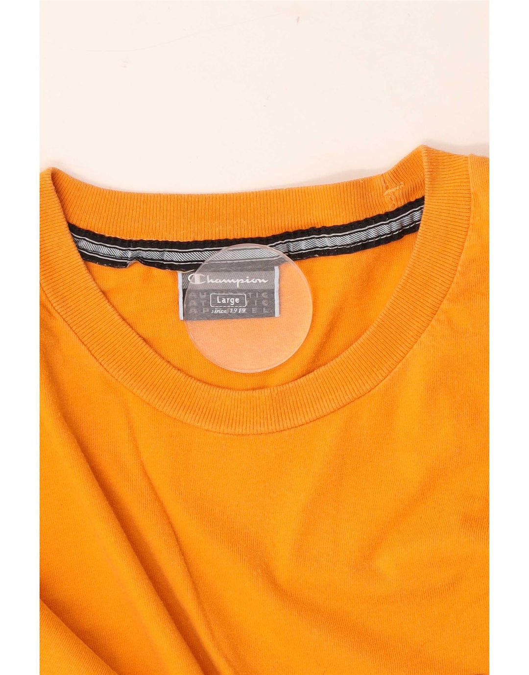 Camiseta masculina Champion grande laranja