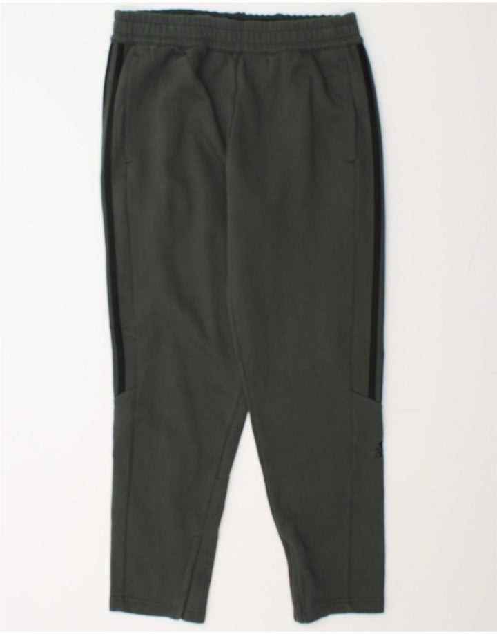 ADIDAS Mens Tracksuit Trousers Medium  Green Colourblock Cotton Vintage Adidas and Second-Hand Adidas from Messina Hembry 