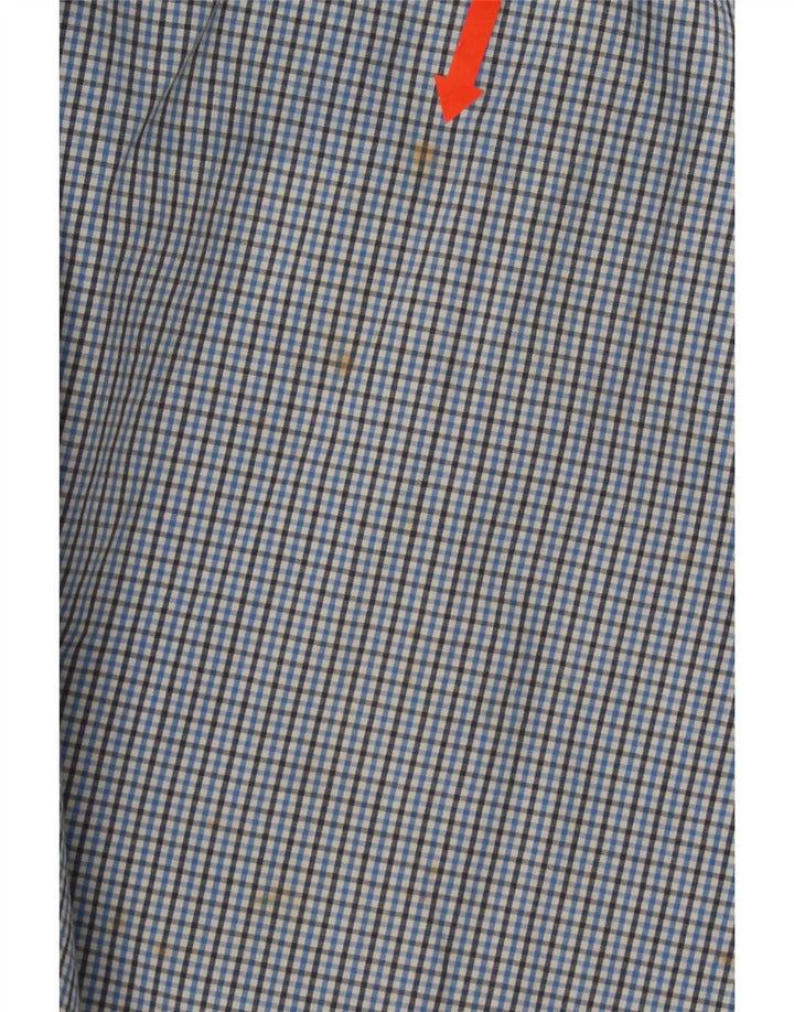 Camisa masculina Gap XL azul xadrez algodão