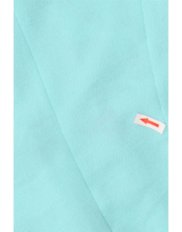 M&Co Jaqueta blazer feminina aberta Reino Unido 12 poliéster azul médio