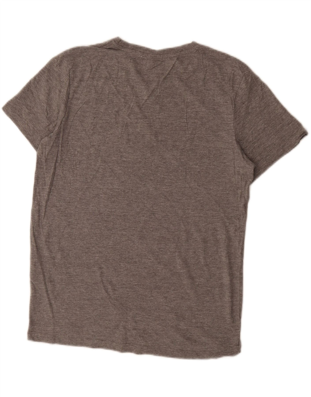Camiseta gráfica masculina JACK & JONES algodão cinza médio