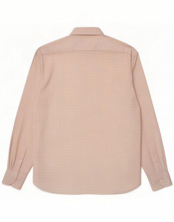 Camisa masculina Massimo Dutti tamanho 41 16 xadrez branco grande