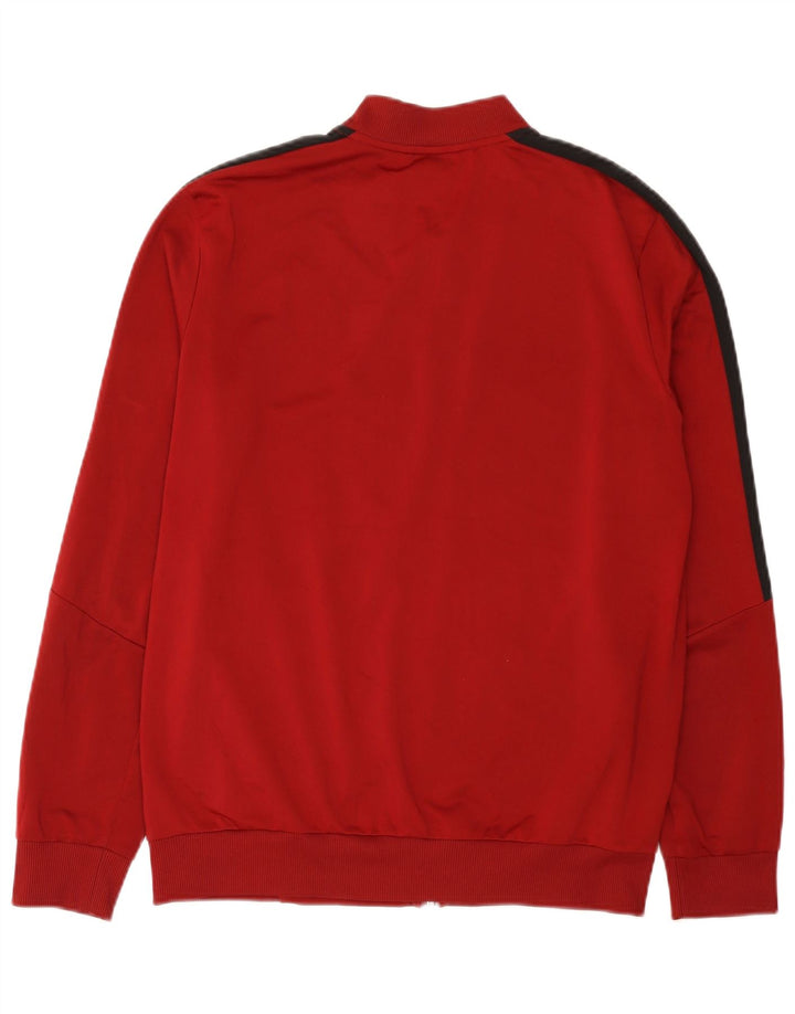 Jaqueta Puma Mens Graphic Tracksuit Top Médio Borgonha Colorblock