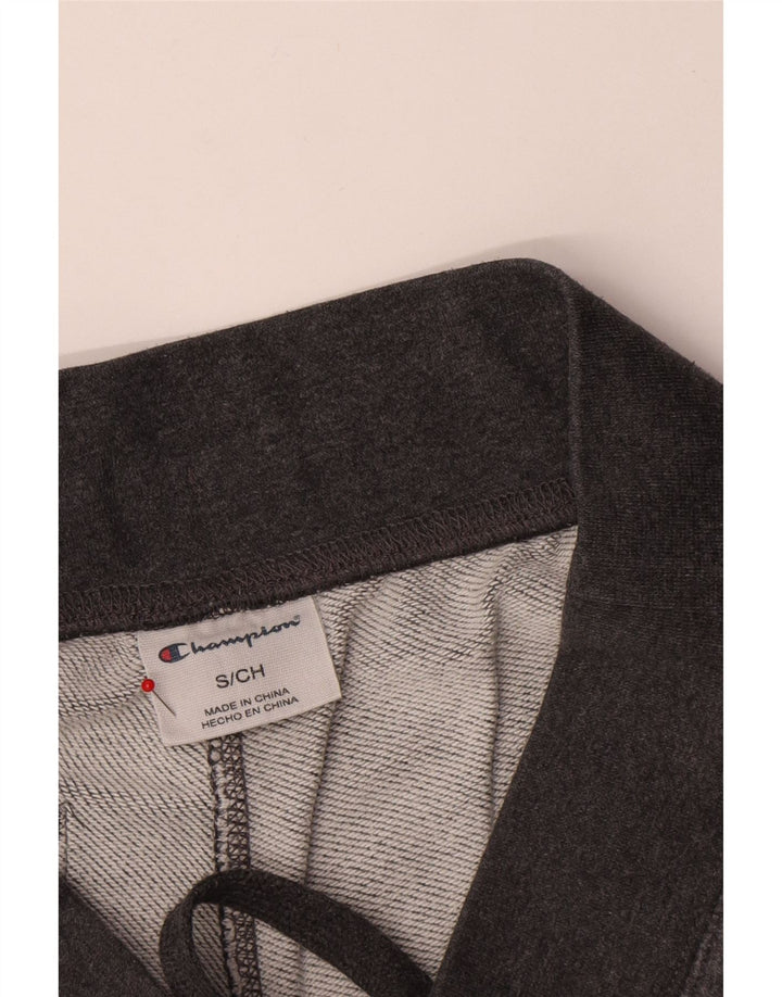 Shorts esportivos masculinos Champion pequeno algodão cinza
