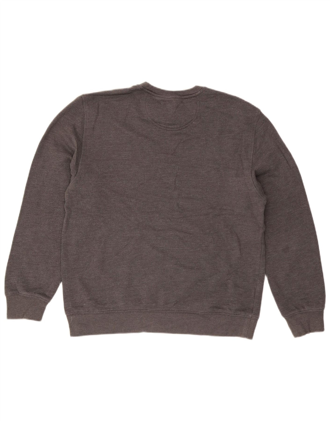 IZOD moletom masculino jumper algodão cinza médio