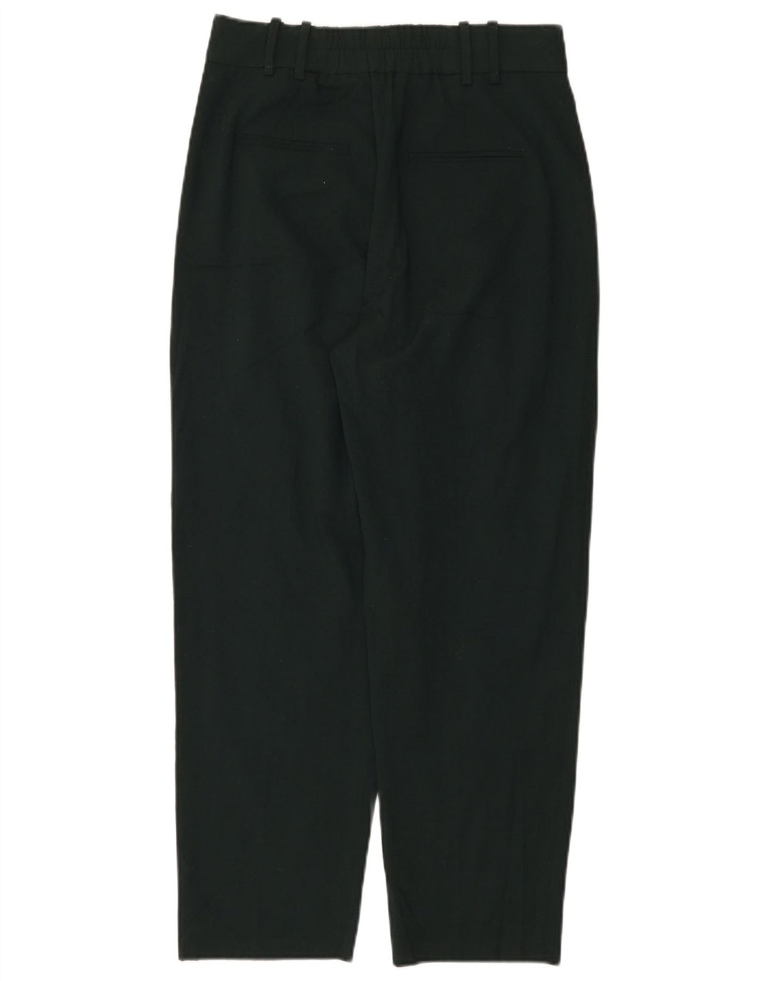 Calça Chino Cônica Feminina Zara Pequena W25 L25 Verde Poliéster