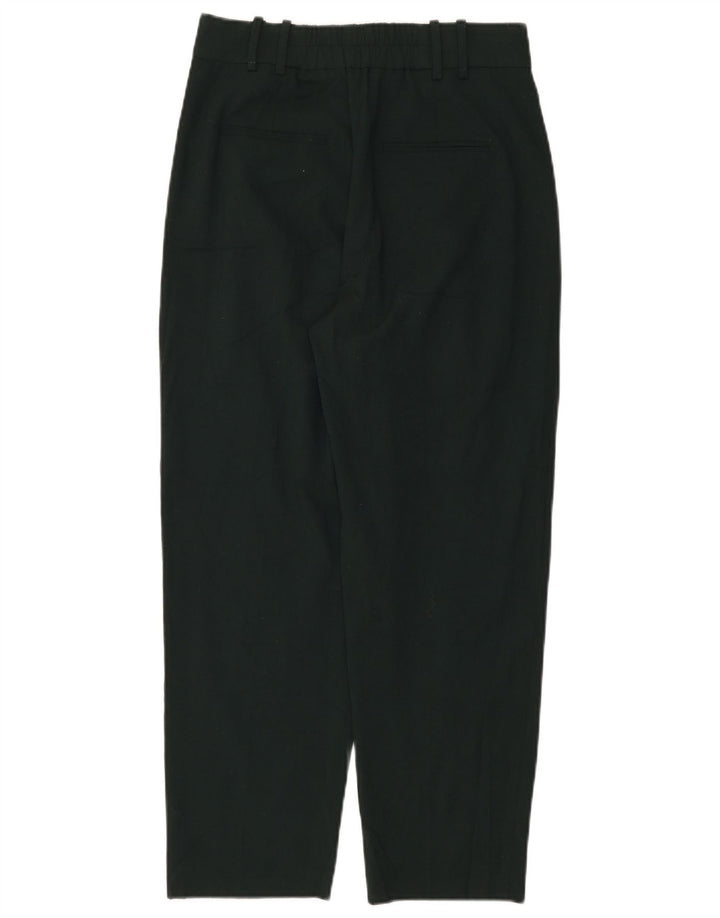 Calça Chino Cônica Feminina Zara Pequena W25 L25 Verde Poliéster