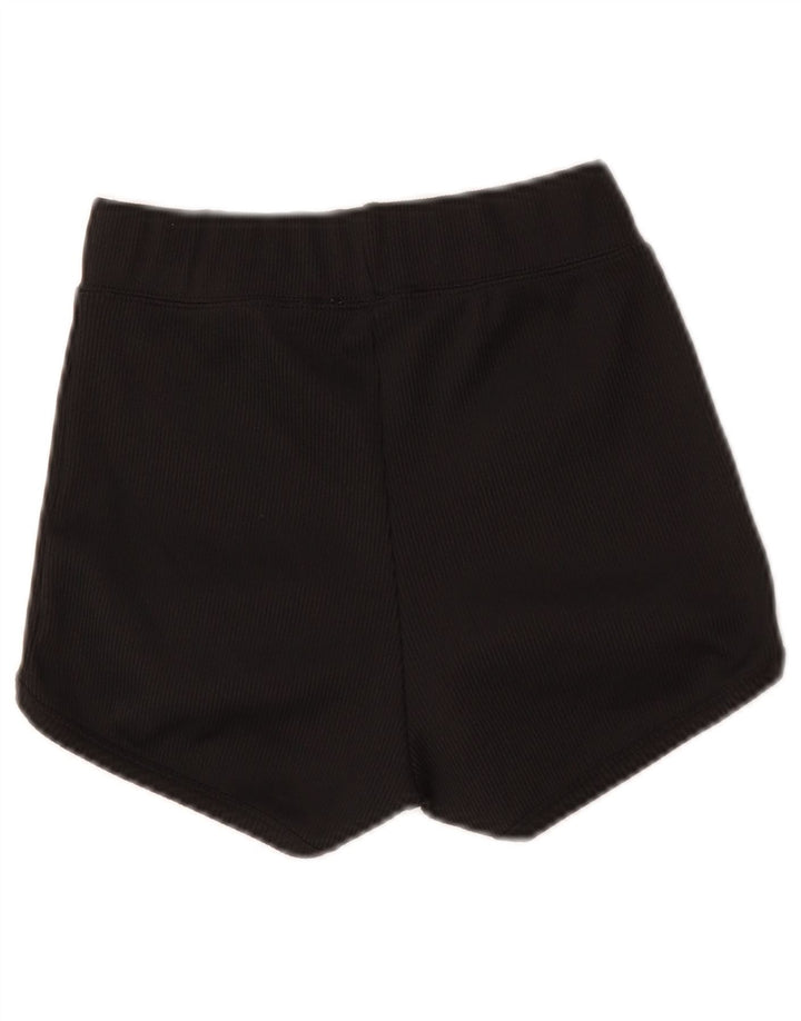Shorts esportivos femininos Zara UK 8 pequenos pretos