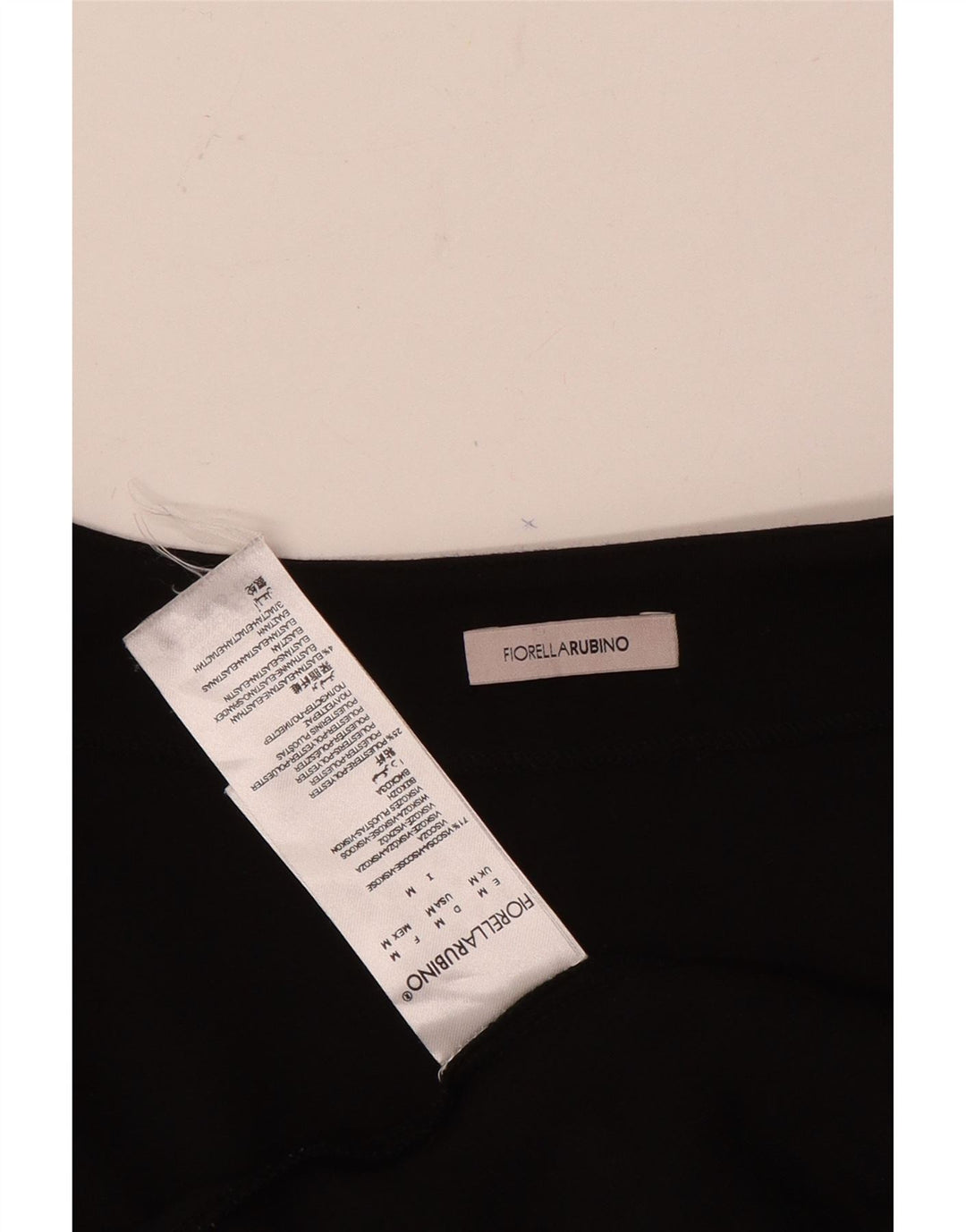 Fiorella Rubino Jaqueta Blazer Feminina Oversized Aberta Reino Unido 14 Médio Preto