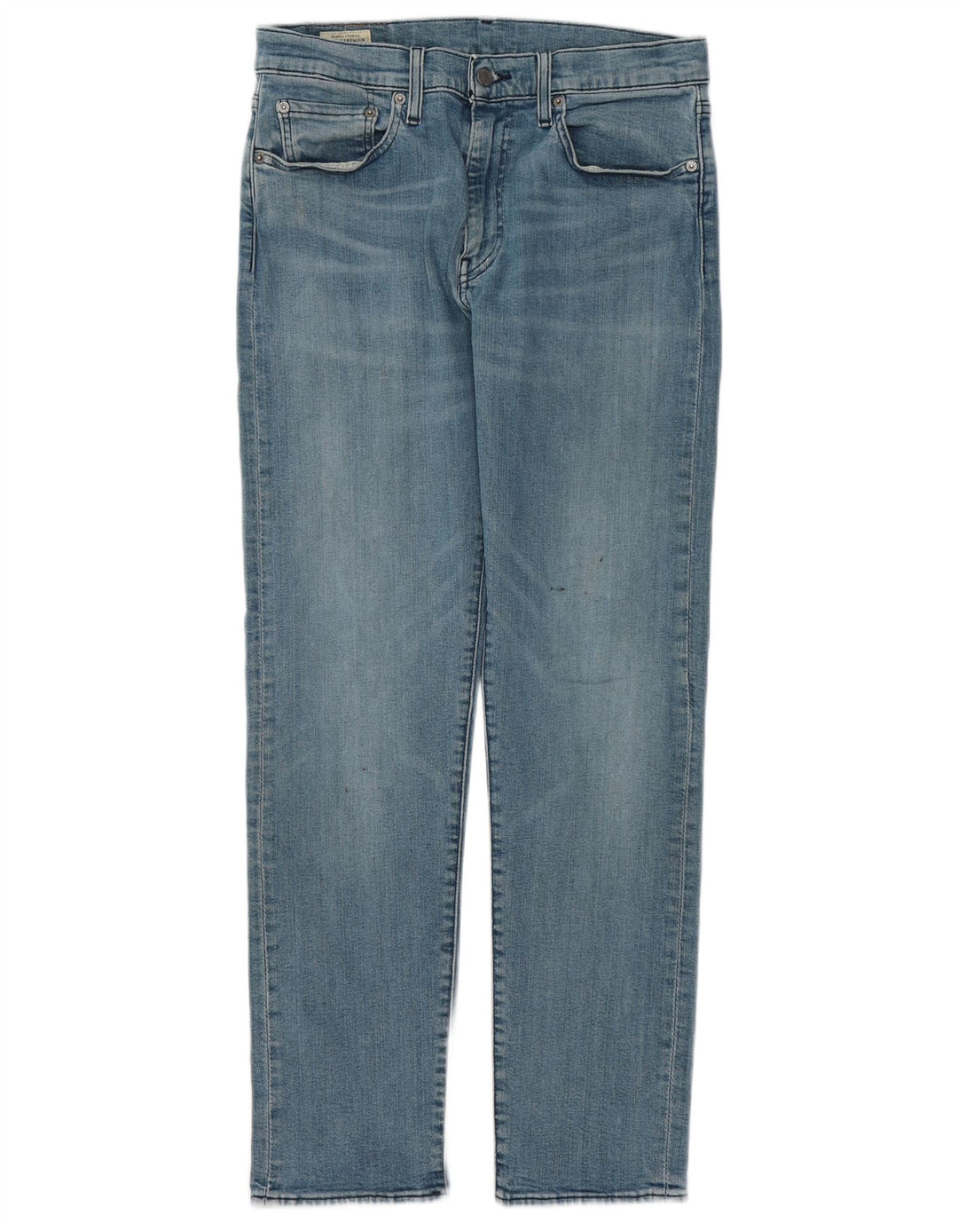 LEVI'S Masculino 502 Tapered Jeans W32 L32 Azul Algodão