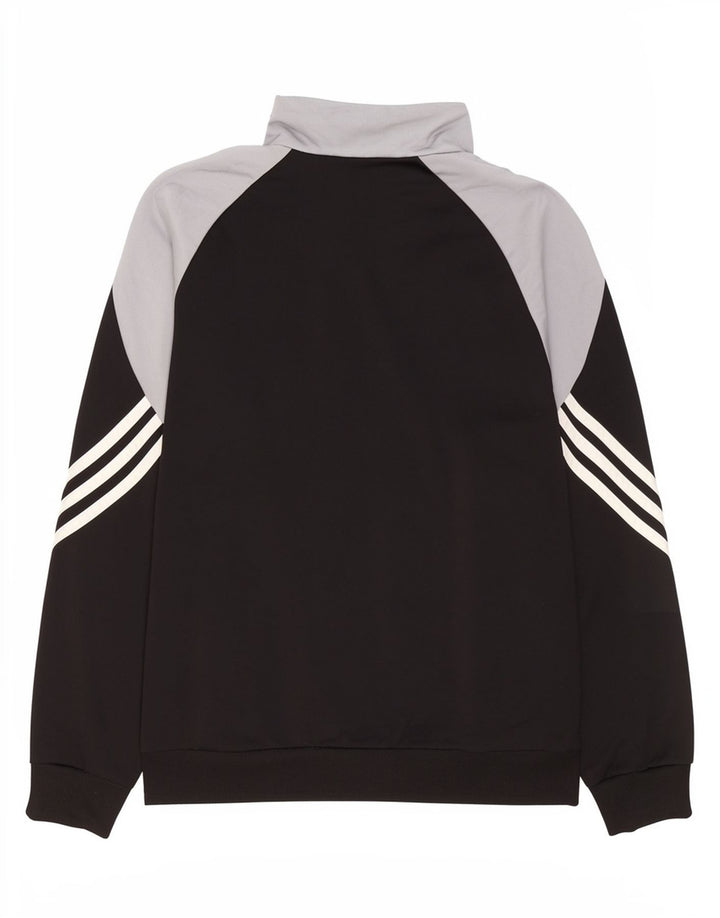 Jaqueta Adidas Meninos Treino Top 13-14 Anos XL Preto Colorblock Poliéster
