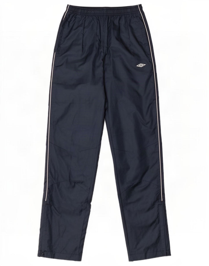 Calças Umbro Boys Graphic Impermeáveis 13-14 Anos XL Azul Marinho Poliéster