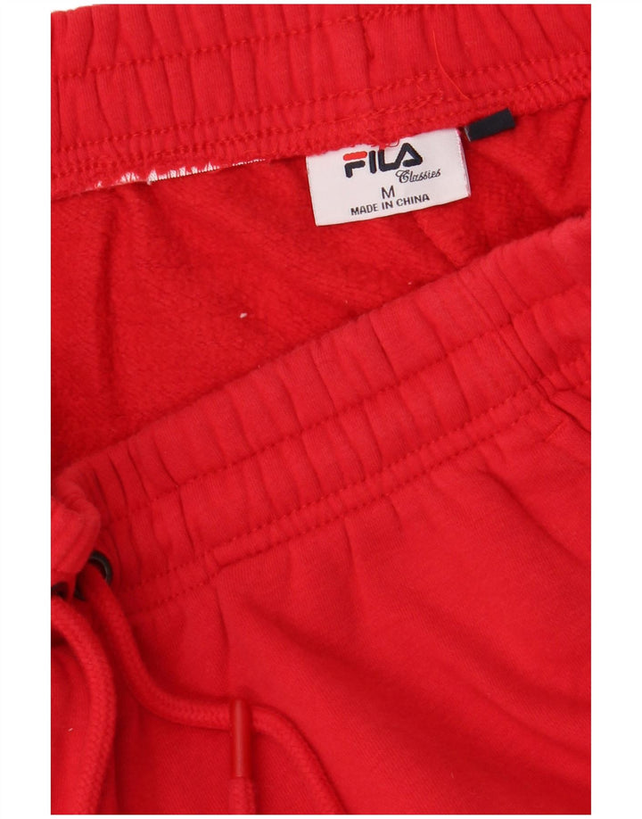 Calça de treino masculina Fila Joggers médio vermelho