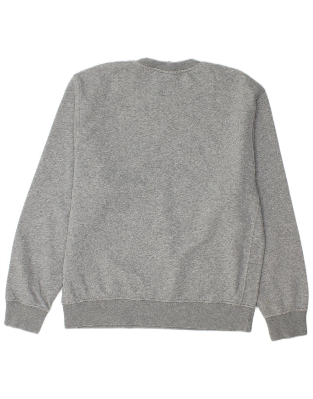 NIKE Masculino Loose Fit Moletom Jumper Pequeno Algodão Cinza