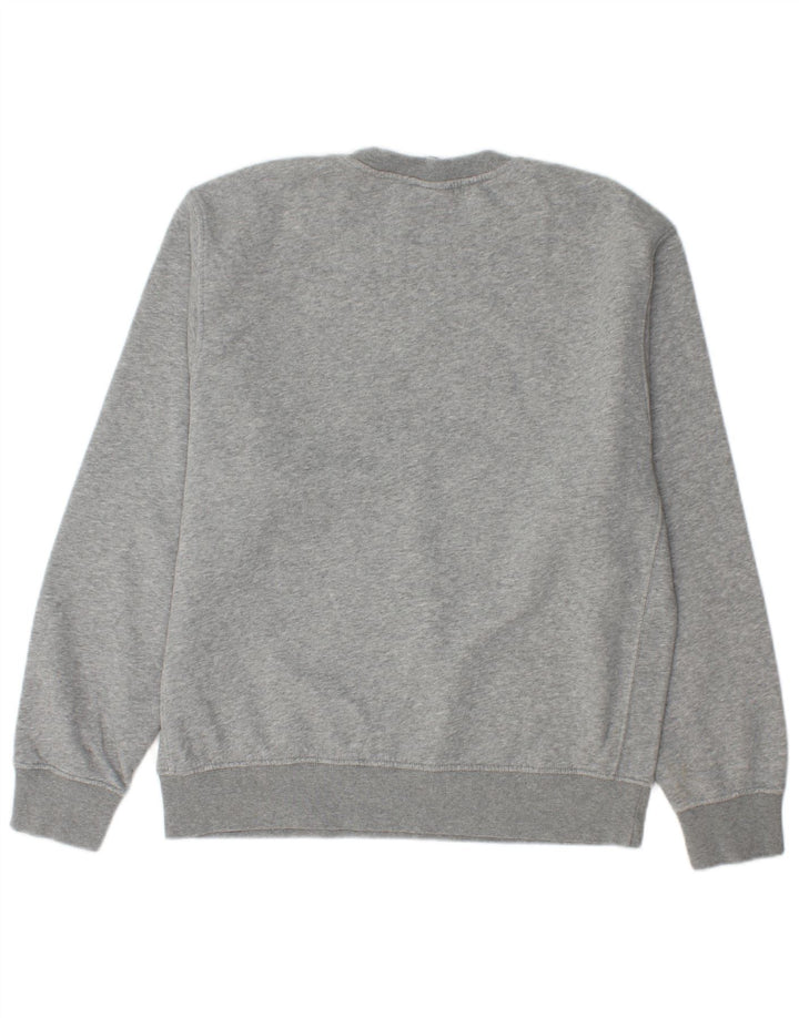 NIKE Masculino Loose Fit Moletom Jumper Pequeno Algodão Cinza